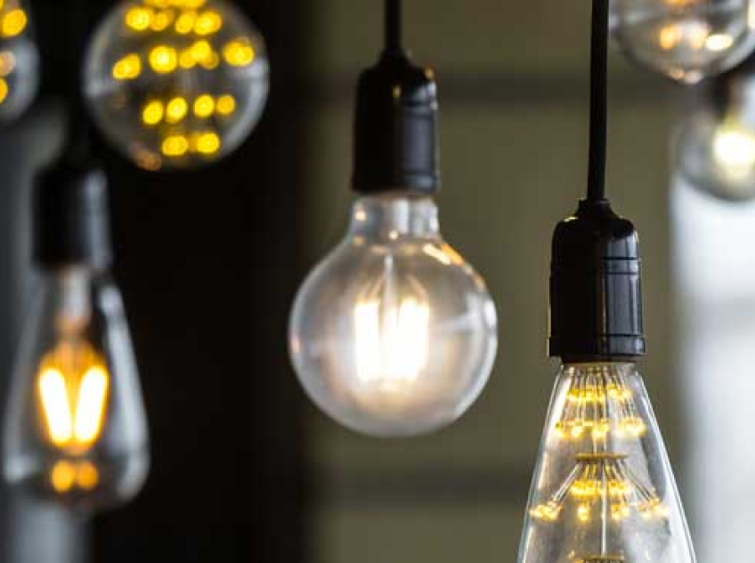 Foto: Shutterstock lâmpadas